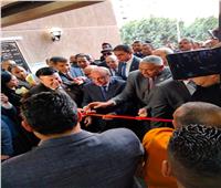 وزير العدل يفتتح مجمع محاكم حلوان بعد تطويره| صور 