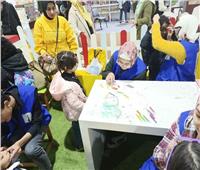 «القومي للطفولة والأمومة» ينفذ أنشطة تفاعلية للأطفال المترددين على المعرض