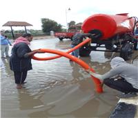 محافظ الغربية يتابع رفع تجمعات مياه الأمطار والتعامل مع موجة الطقس السيئ