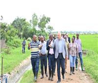 في ثاني أيام زيارته لبوروندي.. وزير الري يزور موقع قنطرة «Rukarami»