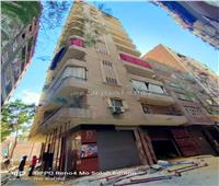 حكاية البرج المائل في شارع العروبة بمنطقة الطالبية بالجيزة| فيديو