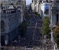 مظاهرة كبرى في مدريد دفاعًا عن نظام الصحة العام