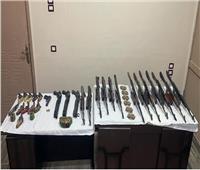 الأمن العام يضبط 20 متهمًا و28 قطعة سلاح ناري بأسيوط