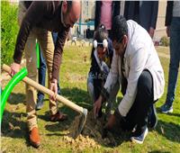 مدارس الإسماعيلية تشارك فعاليات المبادرة الرئاسية «100 مليون شجرة»