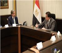 وزير الصحة يستقبل الممثل المقيم لبرنامج الأمم المتحدة الإنمائي في مصر (UNDP) 
