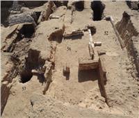 اكتشاف مقابر أثرية من العصر الفارسي والروماني والقبطي بالمنيا| صور