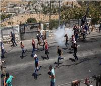 اشتباكات بين الفلسطينيين والاحتلال الإسرائيلي بالضفة الغربية