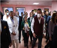 وزير الصحة يتفقد «المركز التخصصي للقلب والجهاز الهضمي» بدمياط