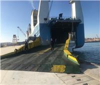 ميناء العريش يستقبل أول سفينة «رورو»