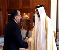 الأمير تميم يؤكد حرص قطر على تعزيز العلاقات وزيادة حجم الاستثمارات في مصر