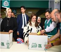 وزيرة الهجرة والمصريين بالخارج يشاركون في حملة «إفطار صائم 2023»