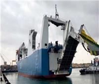 تفاصيل استقبال أول سفينة «رورو» بميناء العريش بالرصيف التجاري الجديد
