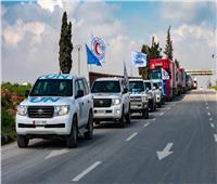 عبور 30 شاحنة مساعدات جديدة معبر باب الهوى لشمال سوريا
