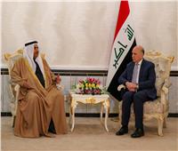 وزير الخارجية العراقي يلتقي رئيس البرلمان العربي في بغداد