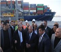 وزير النقل يشهد التشغيل التجريبي لمحطة «تحيا مصر» متعددة الأغراض