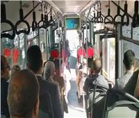 حافلات نقل الموظفين إلى العاصمة الإدارية.. وسيلة مواصلات حضارية