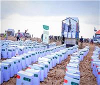 مركز الملك سلمان للإغاثة يوزع مساعدات إيوائية في الصومال