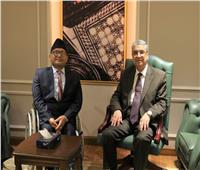وزير الكهرباء يبحث مع سفير نيبال سبل دعم وتعزيز التعاون بين البلدين