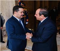 تأكيد الرئيس السيسي دعم مصر الثابت لأمن العراق واستقراره يتصدر الصحف