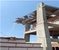 إزالة 5 حالات بناء مخالف في مدينة المحلة الكبرى