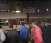 فصل العربة الأولى عن قطار منوف بقليوب