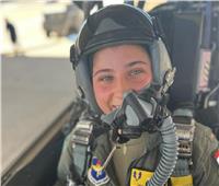 جنى صادر أول قائدة حربية تقود طائرة في تاريخ الجيش اللبناني 