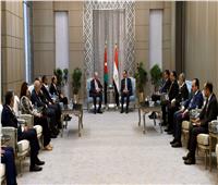 «مدبولي» يلتقي رئيس مجلس الأعيان الأردني والوفد المرافق له
