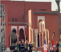 وزير التعليم والسفير الفرنسي يؤديان تحية النشيد الوطني «المصري - الفرنسي»