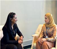 مايا مرسي تلتقي الأمين العام لمجلس شئون الأسرة بالسعودية لبحث سبل التعاون