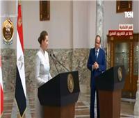 رئيسة وزراء الدنمارك: علاقاتنا مع مصر أصبحت أكثر قوة