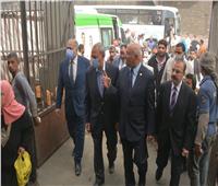 محافظ القليوبية ورئيس جامعة بنها يتفقدان القوافل الطبية بقرية العكرشة