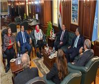 محافظ الإسكندرية يلتقي أعضاء «سياحة وإعلام الشيوخ»‎