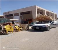 حملة لإزالة مخالفات البناء والإشغالات بمدينة بدر