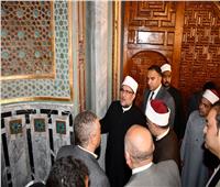 وزير الأوقاف يتفقد مسجد عمرو بن العاص بالقاهرة