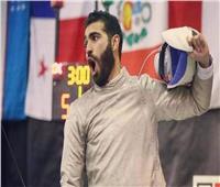 زياد السيسي يحقق المركز السادس في كأس العالم لسلاح السيف بالمجر