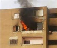 إخماد حريق داخل شقة بالصف دون إصابات 