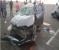 مصرع وإصابة 15 شخصا في حادث انقلاب سيارة بطريق مصر السويس