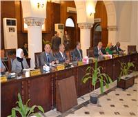 مجلس جامعة الإسكندرية يؤكد على تقديم الدعم لجامعة بيروت العربية