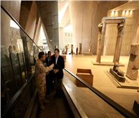 «مقبرة حنو» تزين قاعة العرض الرئيسية في المتحف الكبير  