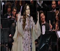 اللبنانية عبير نعمة تغني لأول مرة في الأوبرا.. وتوجه التحية لمصر وشعبها | صور