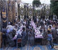 تنظيم إفطار جماعي لأهالى قرى حياة كريمة بالأقصر