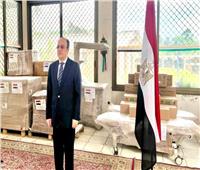 سفير مصر يسلم بوروندي شحنات مساعدات طبية