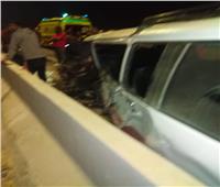 بالأسماء.. إصابة 6 أشخاص في حادث انقلاب سيارة ربع نقل بالمنيا