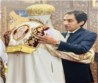 سفير مصر في روما ينقل تهنئة الرئيس السيسي للجالية القبطية في روما بمناسبة عيد القيامة 