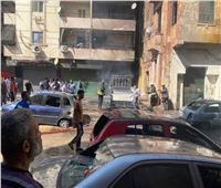 السيطرة على حريق بـ7 سيارات في شبرا| صور