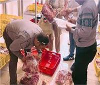 حملة تموينية على محال الأسماك واللحوم لمراقبة الأسواق بالإسماعيلية