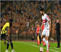 مصطفى شلبي يحصد جائزة أفضل لاعب في لقاء الزمالك والمقاولون العرب 