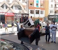 تحرير 30 مخالفة إشغال طريق بمدينة مرسى مطروح 