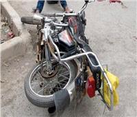 مصرع عاملين إثر انقلاب دراجة نارية بـ«دائري قليوب»