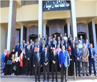تفاصيل لقاء وزير التعليم  بمديرى الإدارات التعليمية في محافظة شمال سيناء
